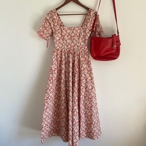 Maxi floral dress